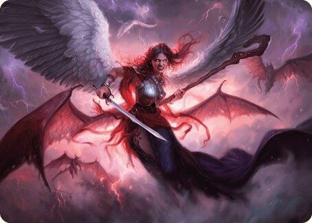 Kaalia of the Vast Art Card 22 card from Art Series: Modern Horizons 3