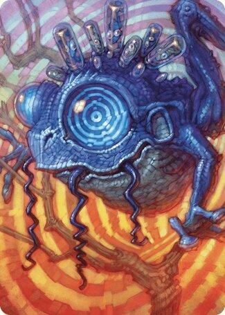 Psychic Frog Art Card 41 card from Art Series: Modern Horizons 3