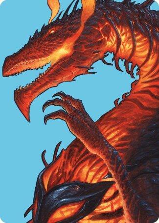 Herigast, Erupting Nullkite Art Card 44 card from Art Series: Modern Horizons 3
