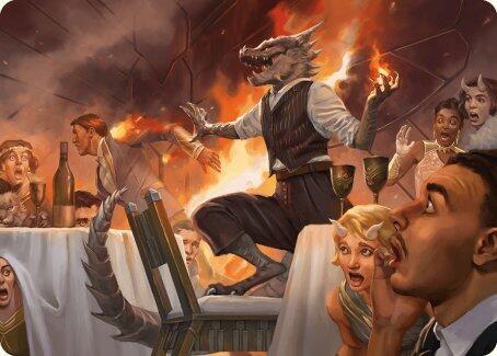 Party Thrasher Art Card 6 card from Art Series: Modern Horizons 3