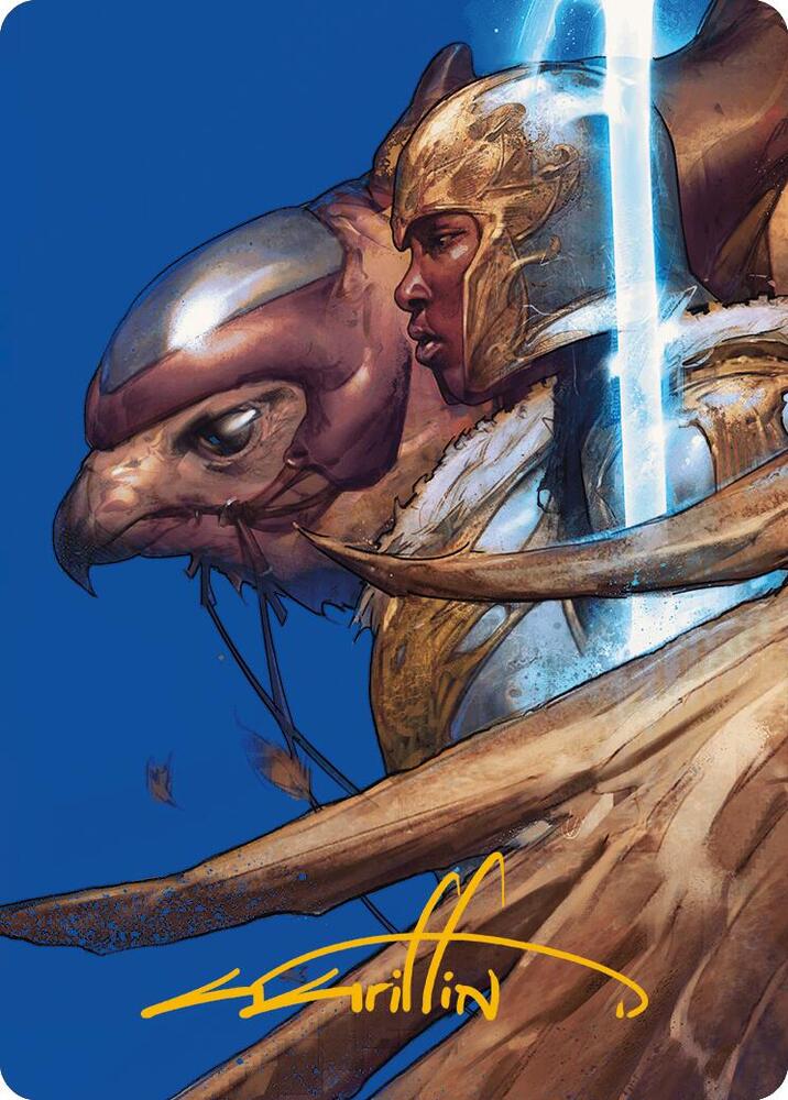 Arna Kennerud, Skycaptain Art Card (Gold-Stamped Signature) 48 card from Art Series: Modern Horizons 3