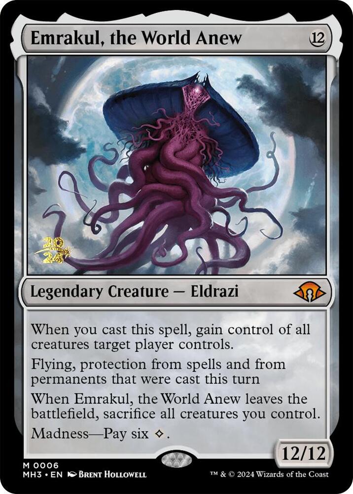 Emrakul, the World Anew 6 card from Prerelease Cards