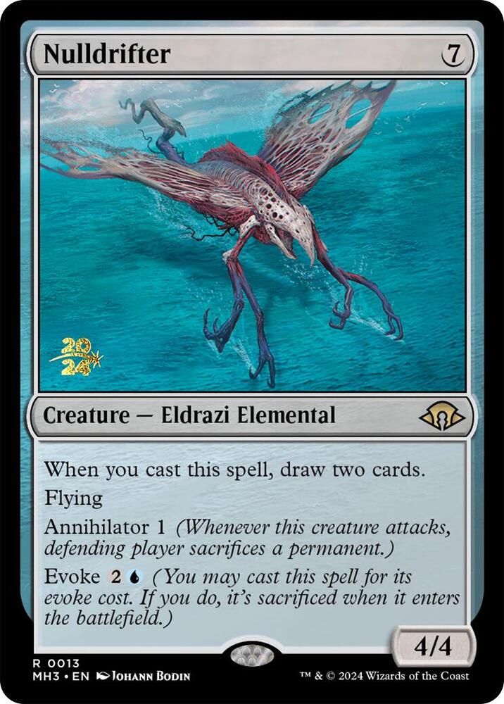 Nulldrifter 13 card from Prerelease Cards