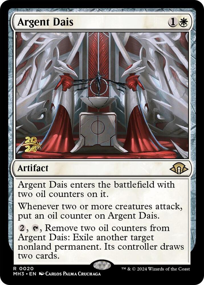 Argent Dais 20 card from Prerelease Cards