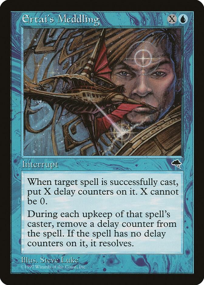 Ertai's Meddling 61 card from Tempest