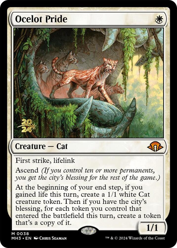 Ocelot Pride 38 card from Prerelease Cards