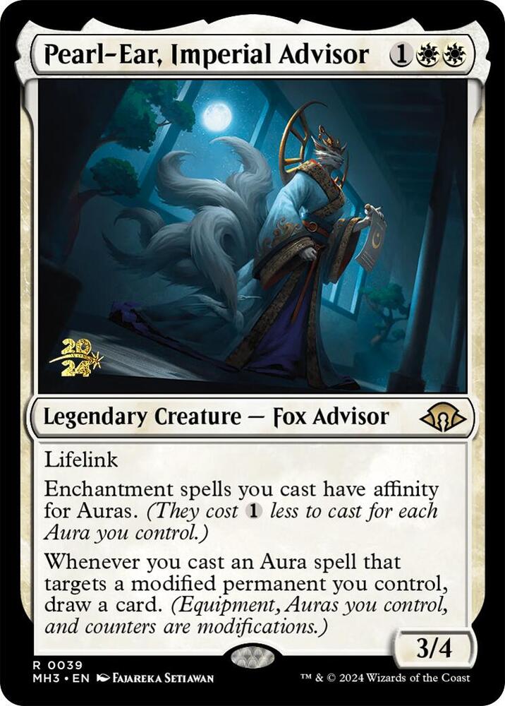 Pearl-Ear, Imperial Advisor 39 card from Prerelease Cards