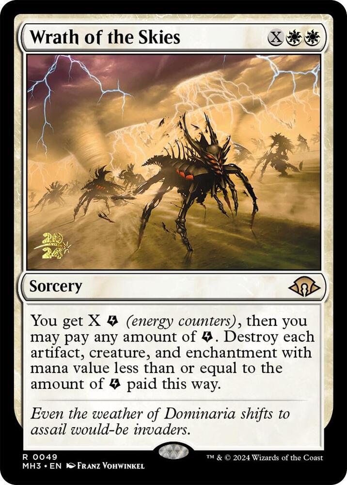 Wrath of the Skies 49 card from Prerelease Cards