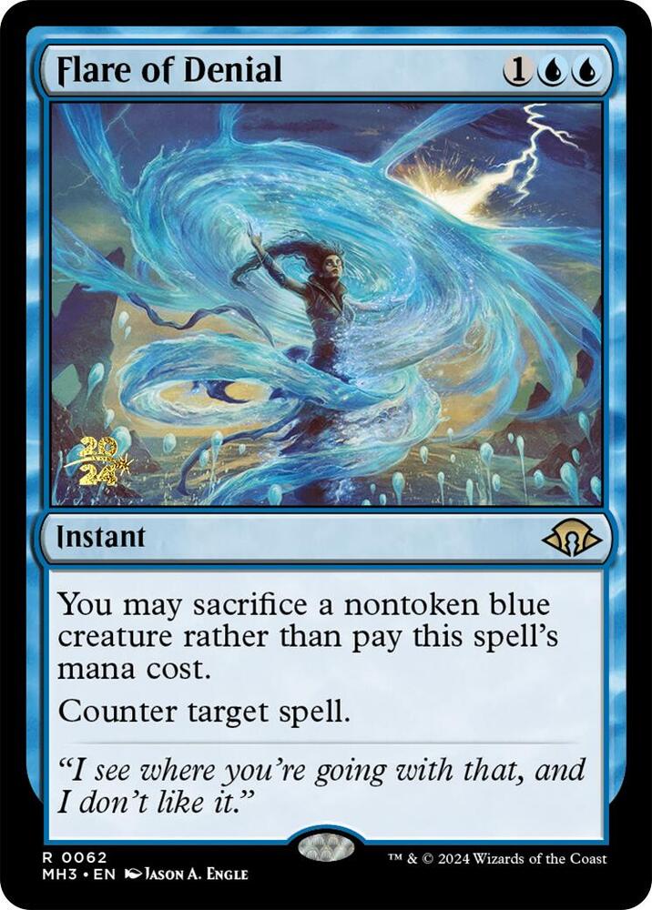 Flare of Denial 62 card from Prerelease Cards