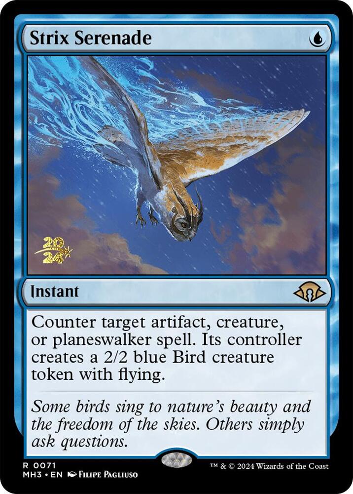 Strix Serenade 71 card from Prerelease Cards