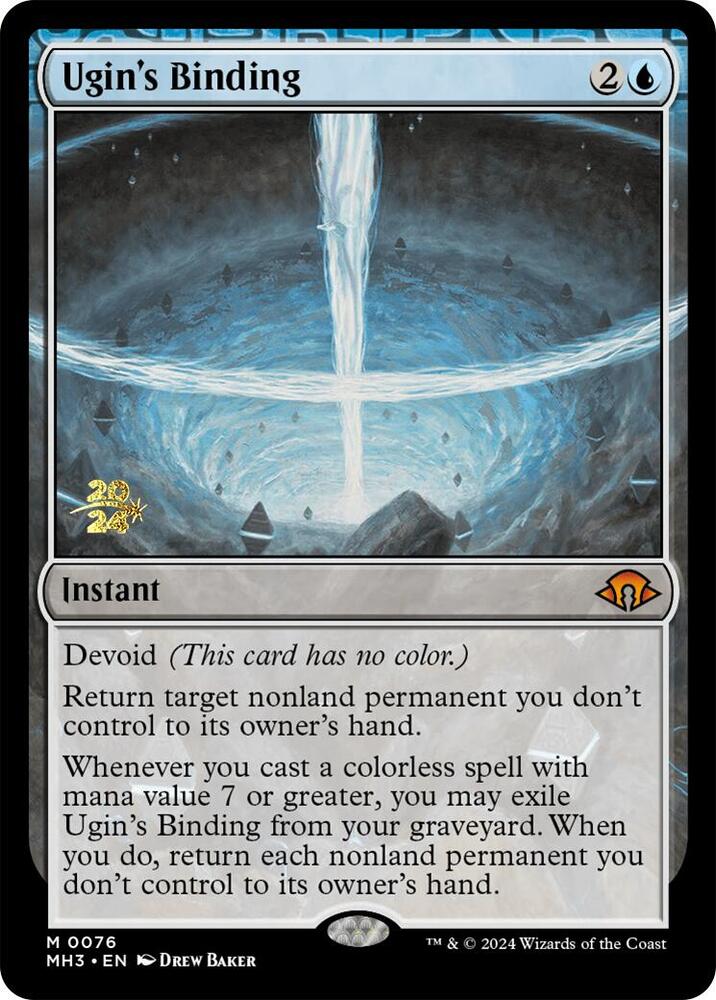Ugin's Binding 76 card from Prerelease Cards