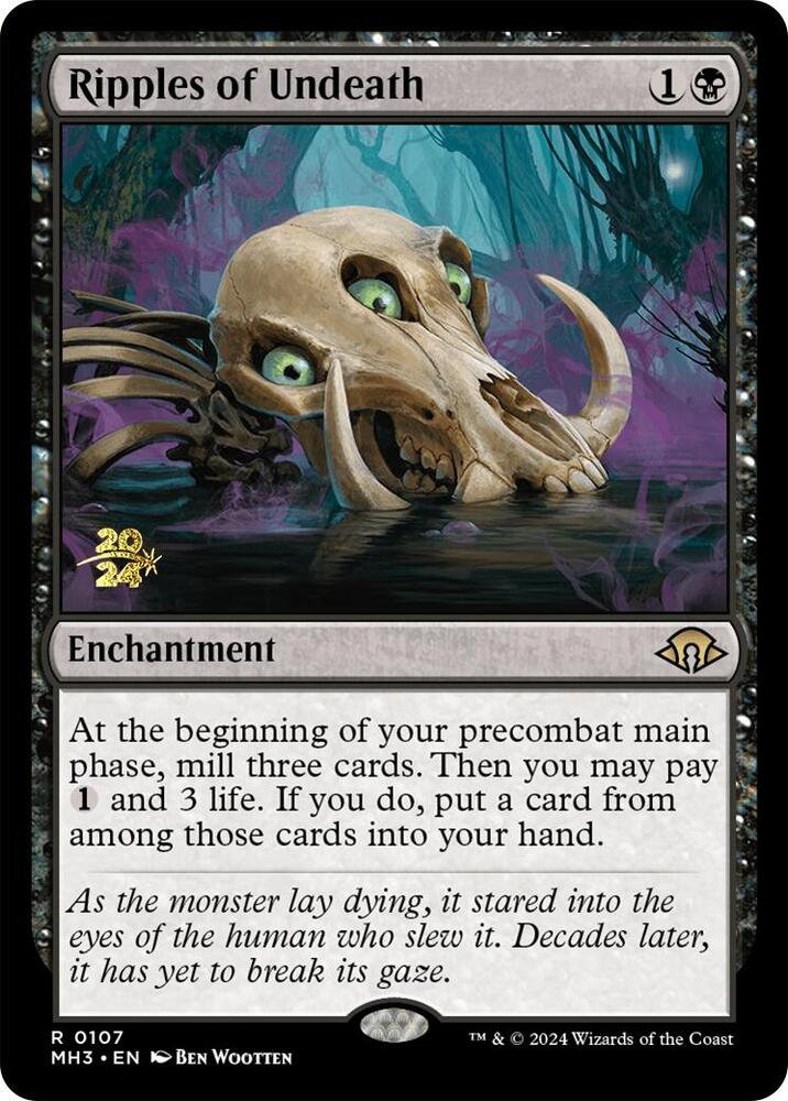 Ripples of Undeath 107 card from Prerelease Cards