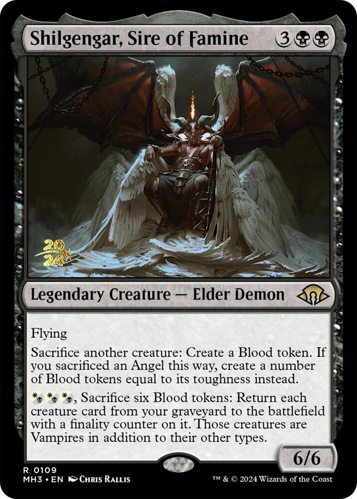 Shilgengar, Sire of Famine 109 card from Prerelease Cards