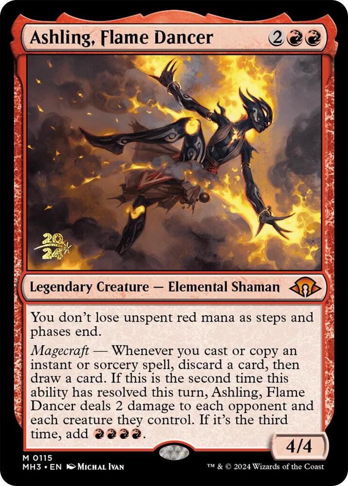 Ashling, Flame Dancer 115 card from Prerelease Cards
