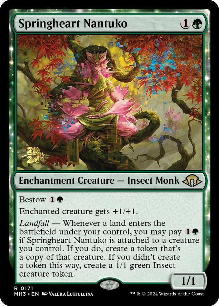 Springheart Nantuko 171 card from Prerelease Cards