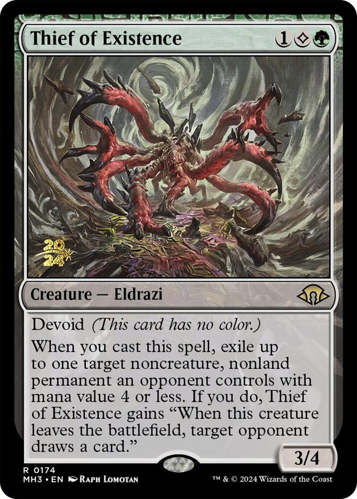 Thief of Existence 174 card from Prerelease Cards