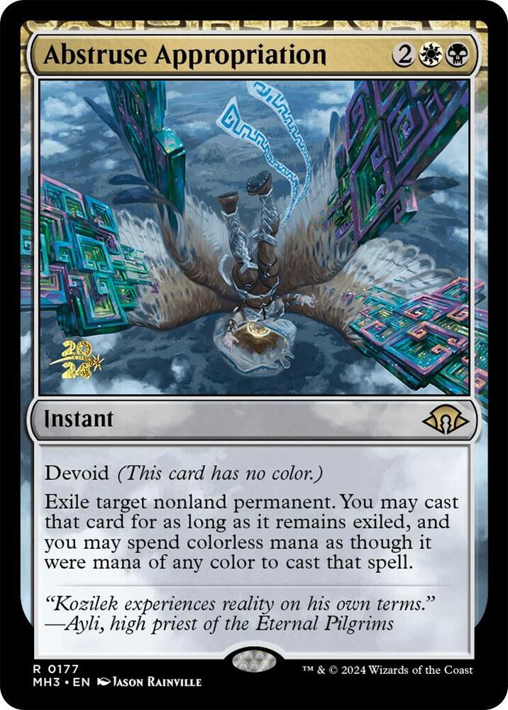Abstruse Appropriation 177 card from Prerelease Cards