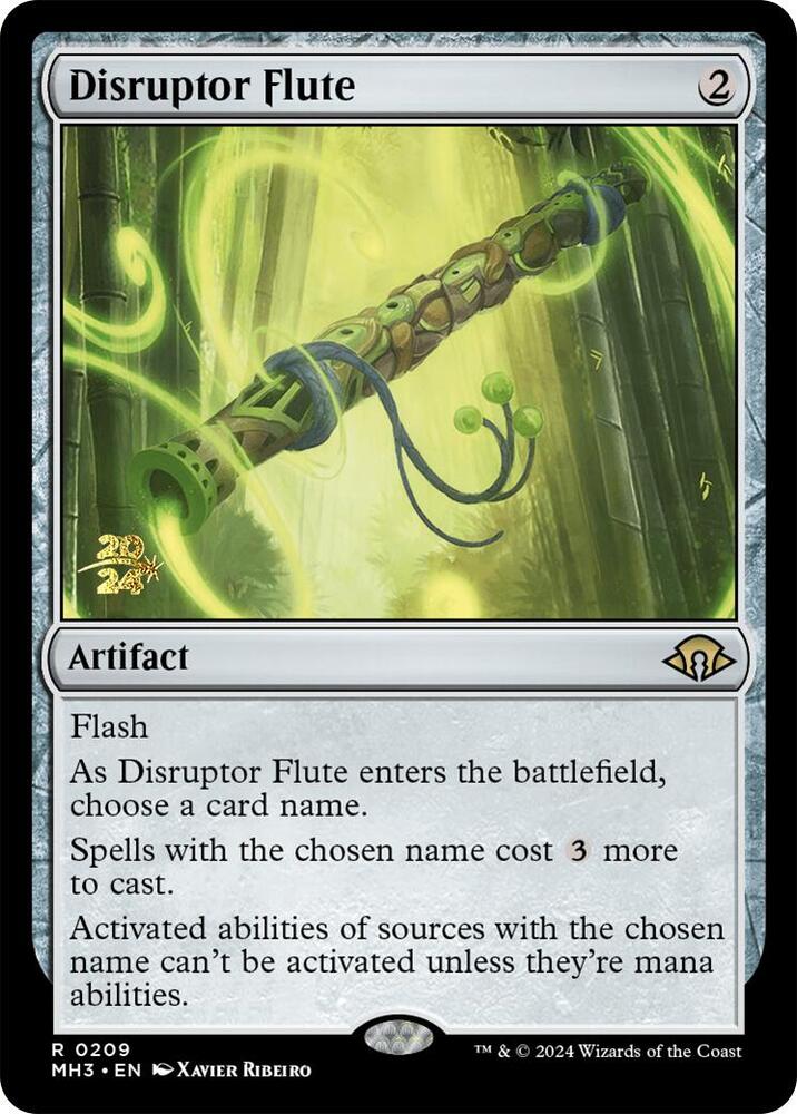 Disruptor Flute 209 card from Prerelease Cards