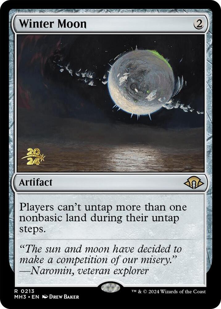 Winter Moon 213 card from Prerelease Cards