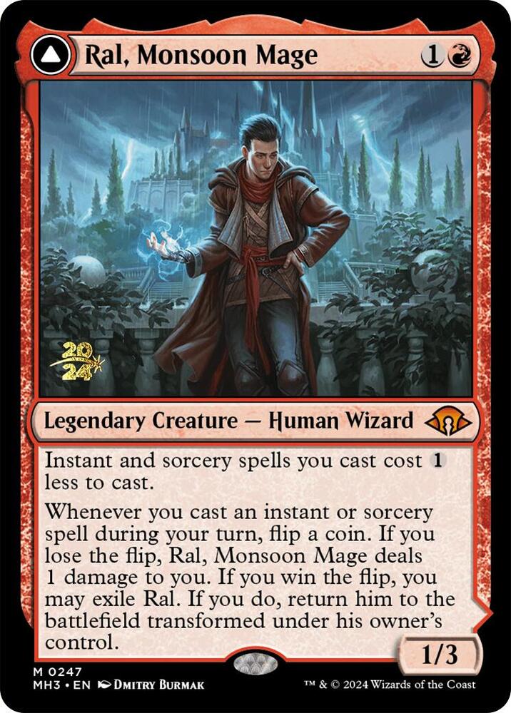 Ral, Monsoon Mage 247 card from Prerelease Cards