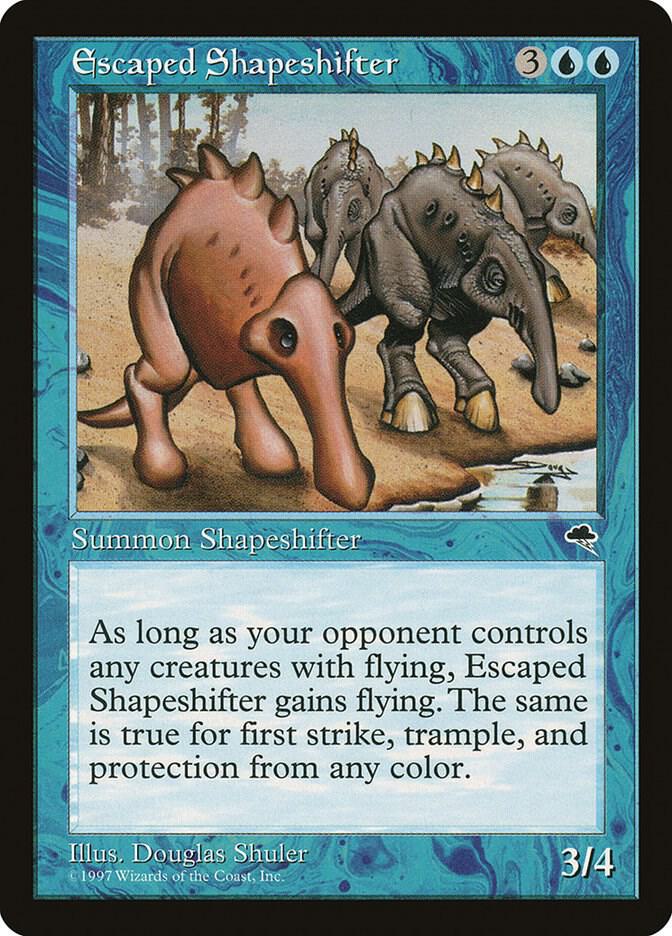 Escaped Shapeshifter 62 card from Tempest