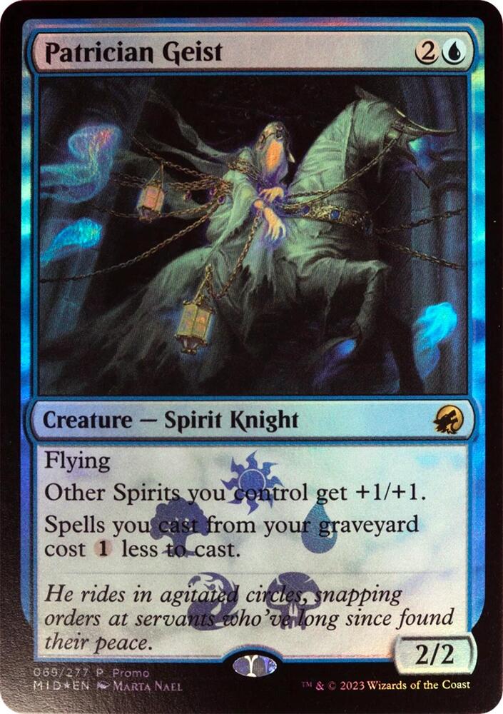 Patrician Geist 69 card from Media Promos