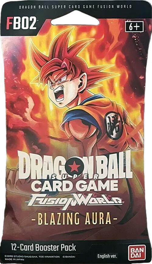 Blazing Aura Sleeved Booster Pack [Son Goku (Awakened)] card from Blazing Aura