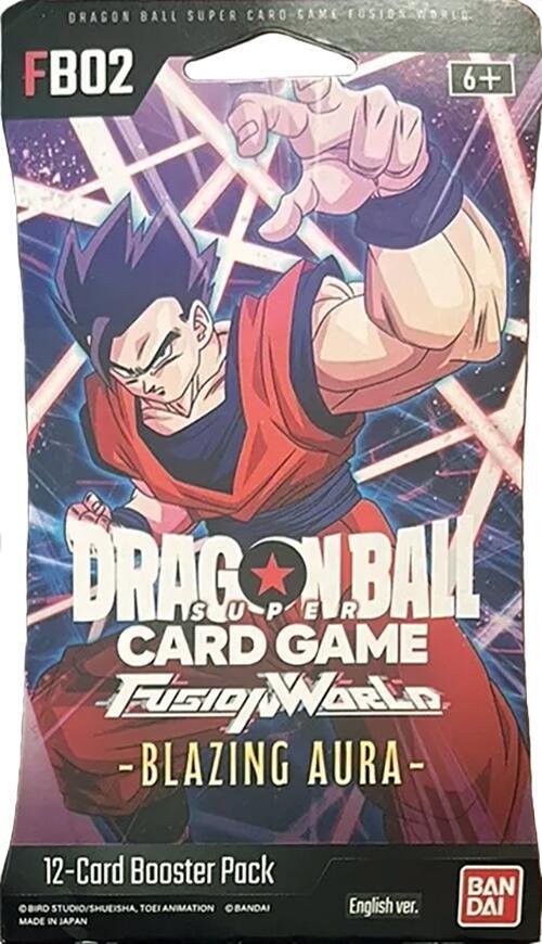 Blazing Aura Sleeved Booster Pack [Son Gohan : Adolescence] card from Blazing Aura