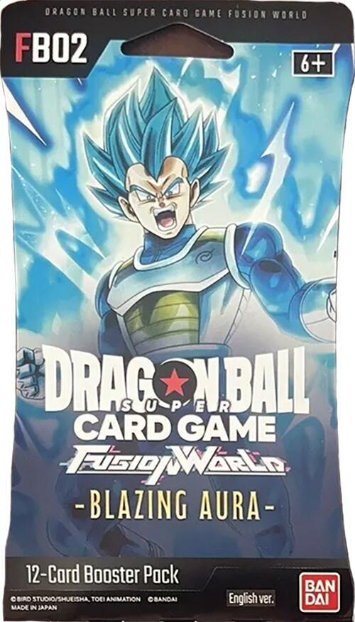 Blazing Aura Sleeved Booster Pack [Vegeta (Awakened)] card from Blazing Aura