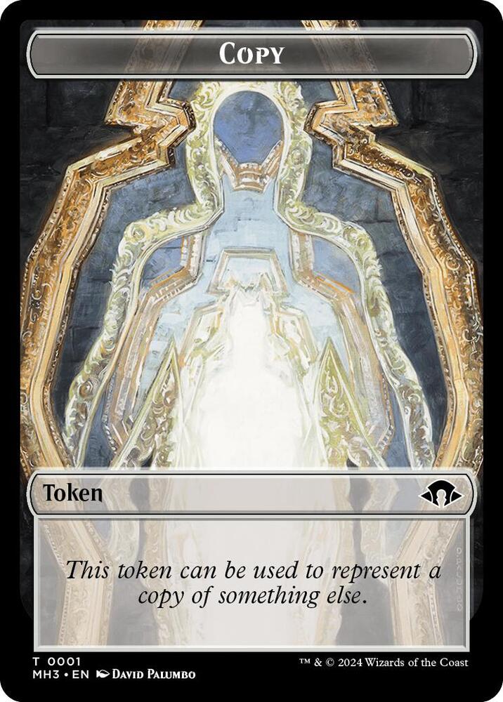 Copy // Treasure Double-Sided Token 1 // 34 card from Modern Horizons 3