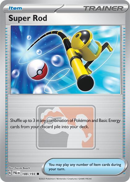 Super Rod 188/193 card from League & Championship Cards