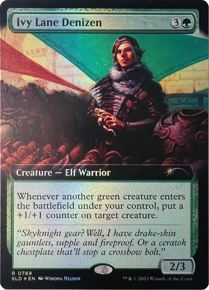 Ivy Lane Denizen (Extended Art) 769 card from Secret Lair Drop Series