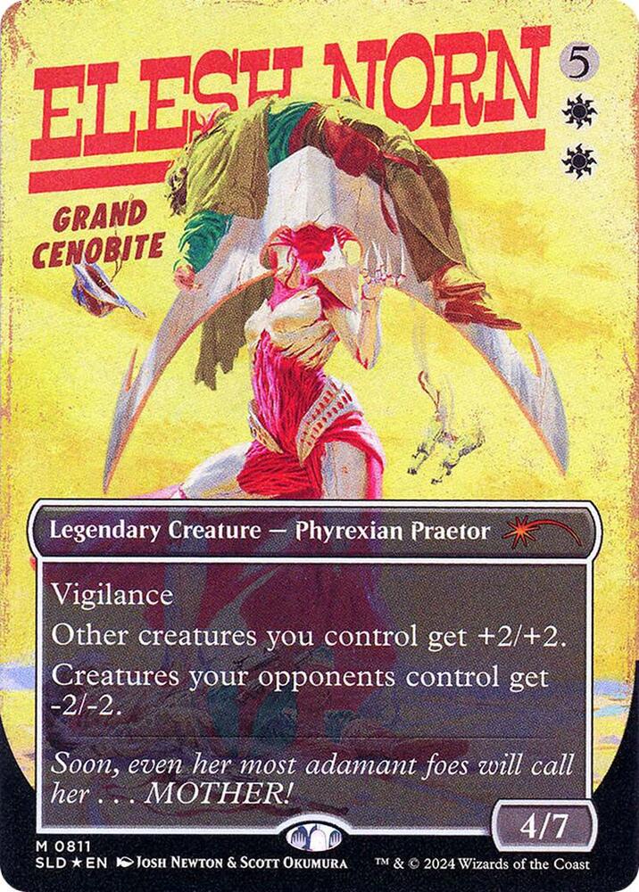 Elesh Norn, Grand Cenobite (Rainbow Foil) 811 card from Secret Lair Drop Series