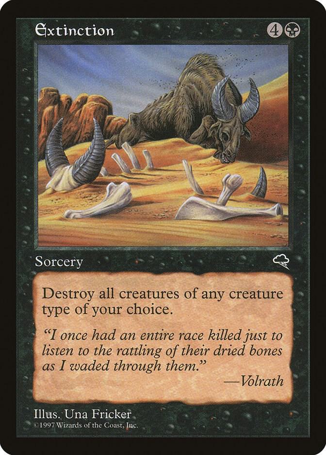 Extinction 135 card from Tempest