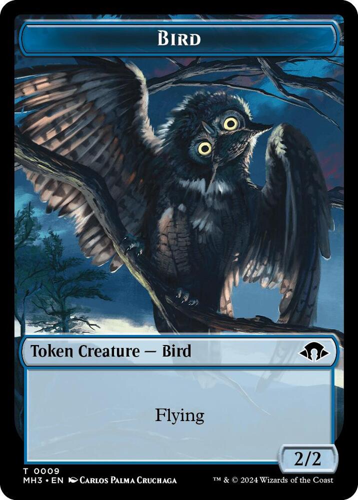 Bird Token 9 card from Modern Horizons 3