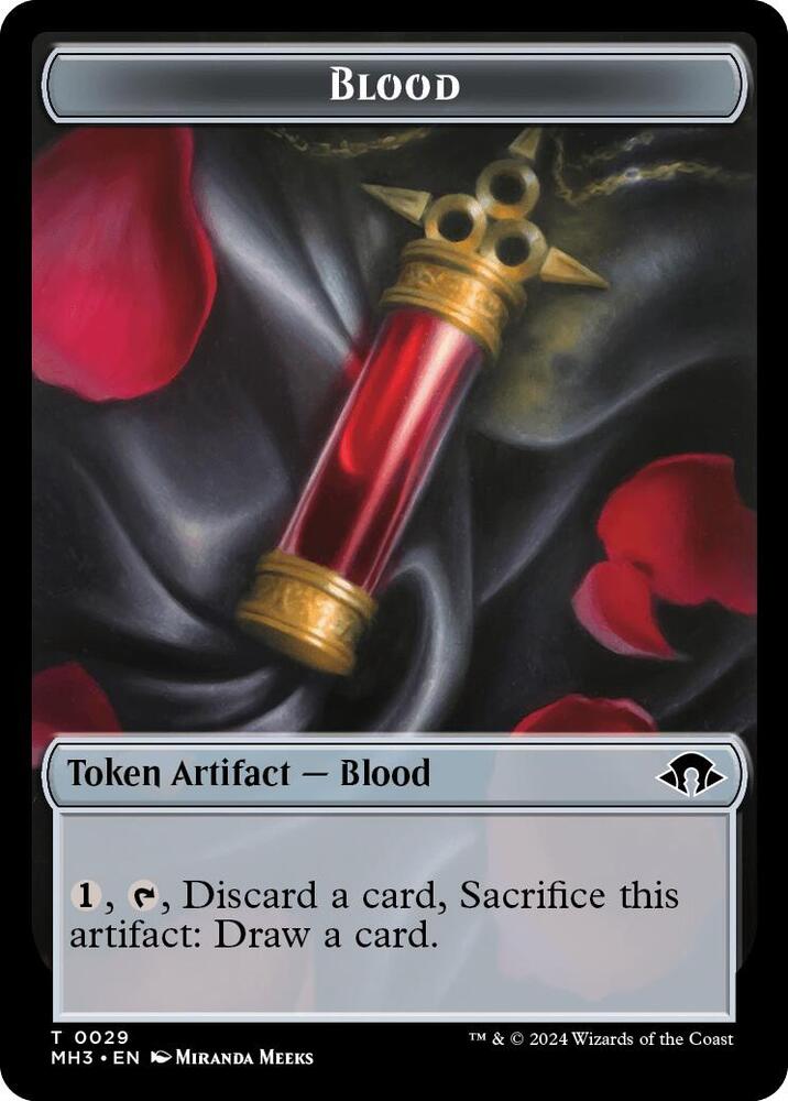 Blood Token 29 card from Modern Horizons 3