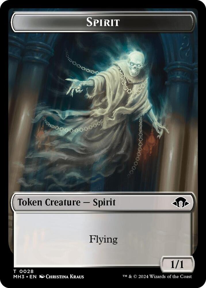 Spirit (0028) // Energy Reserve Double-Sided Token 28 // 36 card from Modern Horizons 3