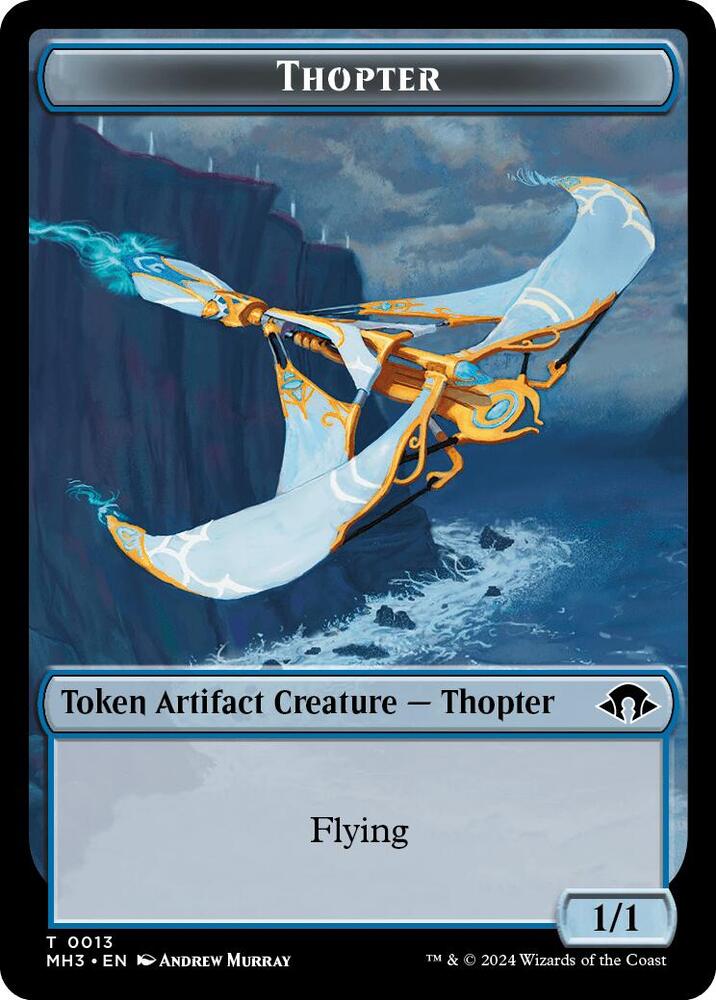 Thopter Token 13 card from Modern Horizons 3
