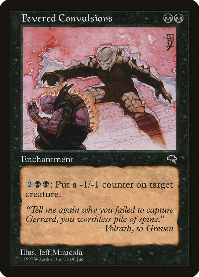 Fevered Convulsions 136 card from Tempest