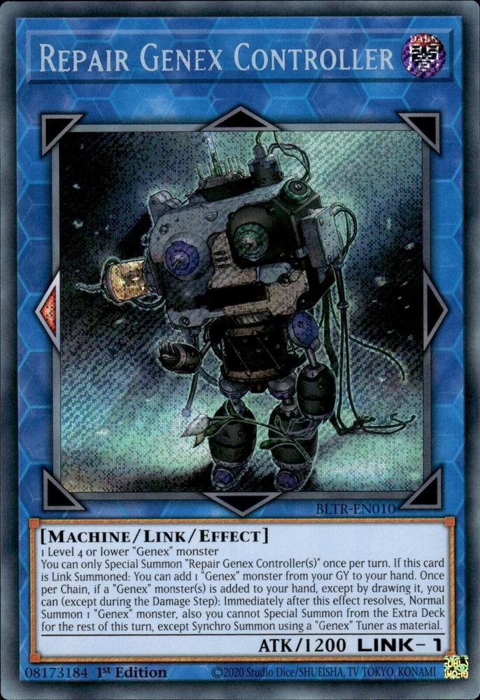 Repair Genex Controller BLTR-EN010 card from Battles of Legend: Terminal Revenge