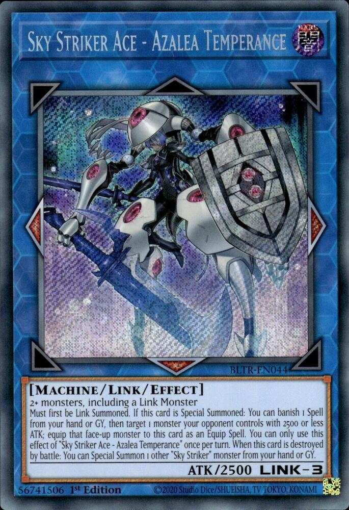 Sky Striker Ace - Azalea Temperance BLTR-EN044 card from Battles of Legend: Terminal Revenge
