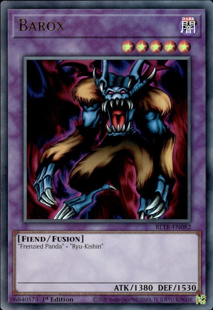 Barox BLTR-EN082 card from Battles of Legend: Terminal Revenge