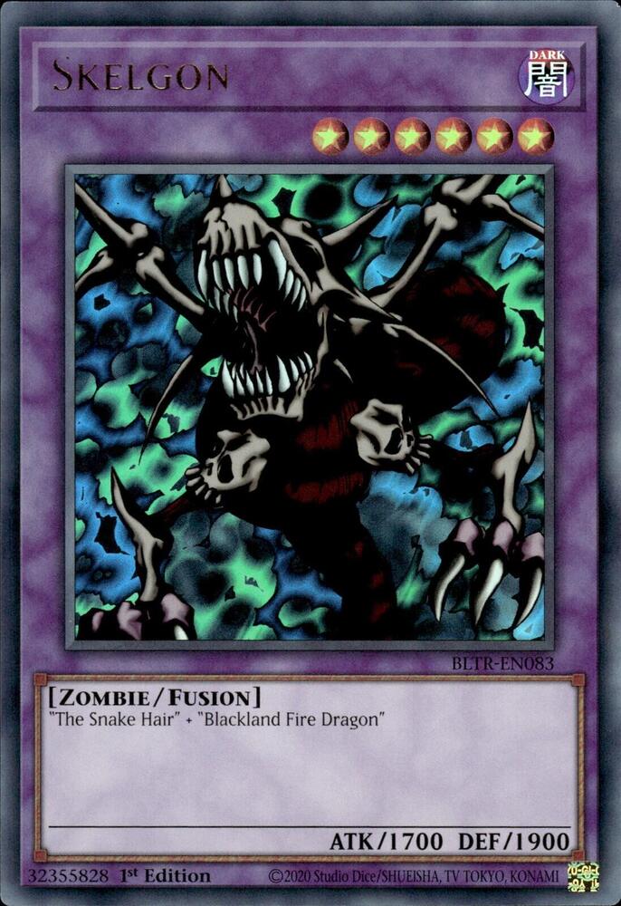 Skelgon BLTR-EN083 card from Battles of Legend: Terminal Revenge
