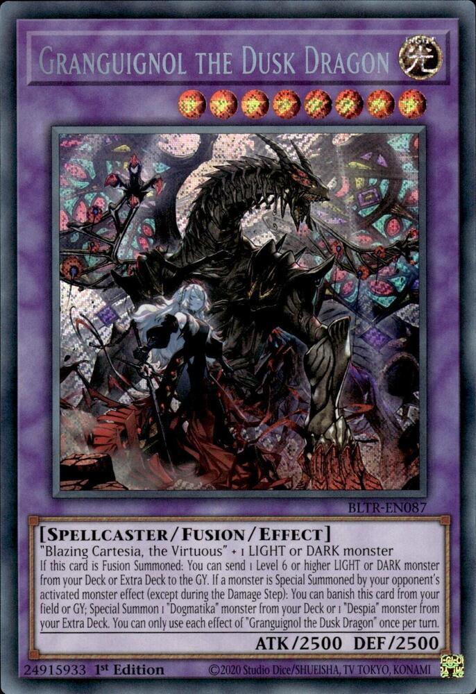 Granguignol the Dusk Dragon BLTR-EN087 card from Battles of Legend: Terminal Revenge