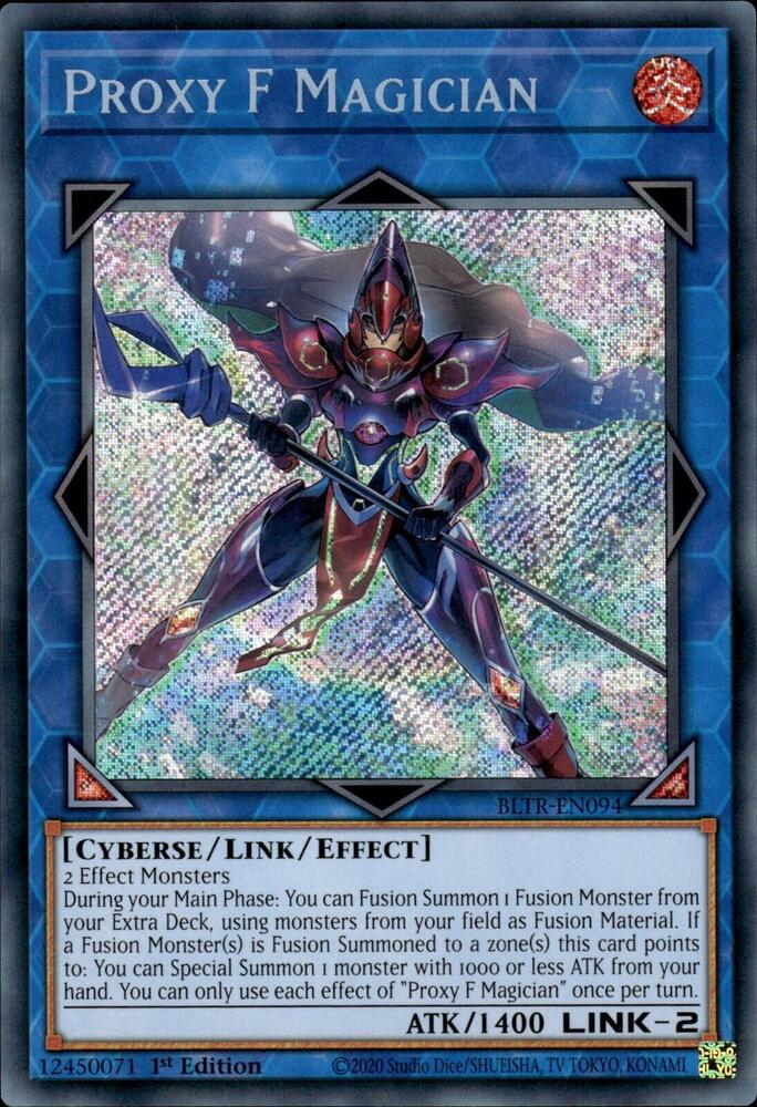 Proxy F Magician BLTR-EN094 card from Battles of Legend: Terminal Revenge