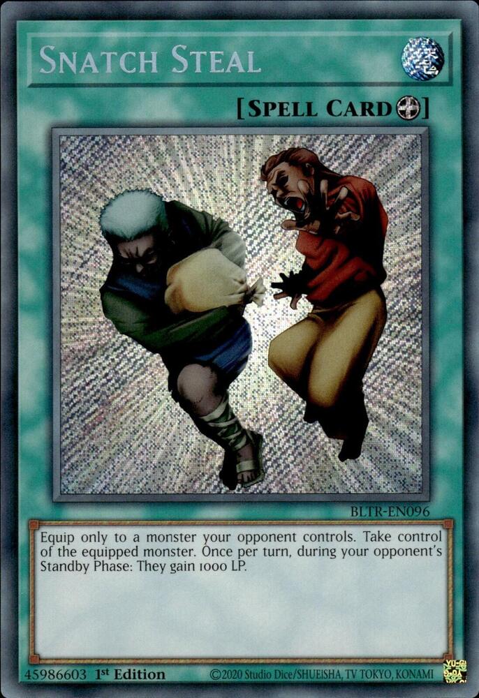 Snatch Steal BLTR-EN096 card from Battles of Legend: Terminal Revenge