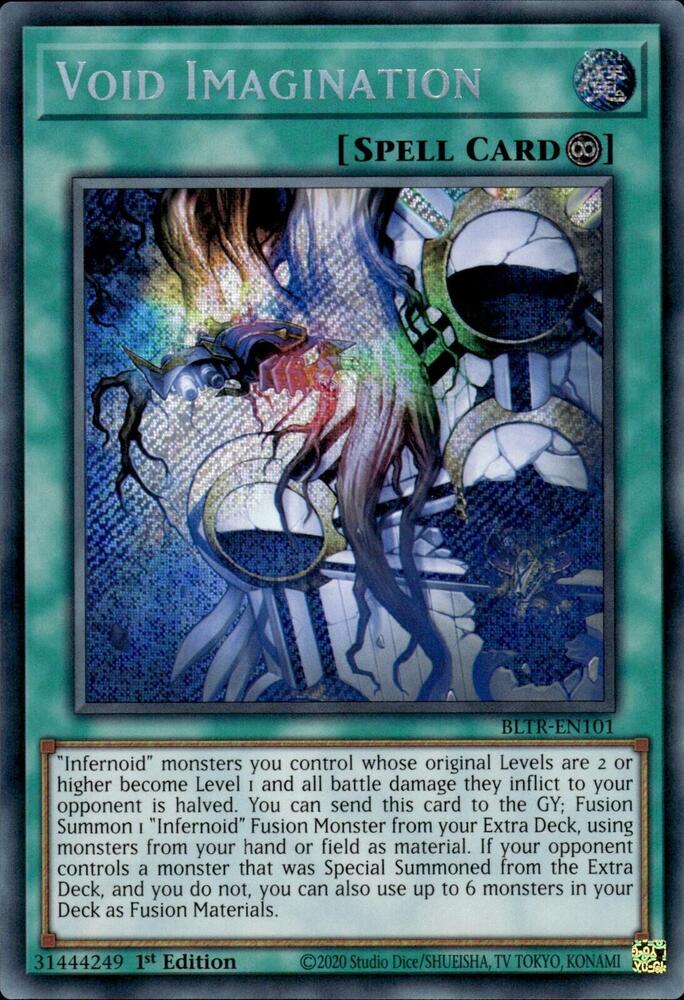 Void Imagination BLTR-EN101 card from Battles of Legend: Terminal Revenge
