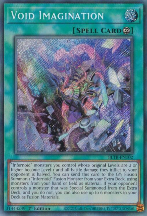 Void Imagination (Alternate Art) BLTR-EN102 card from Battles of Legend: Terminal Revenge