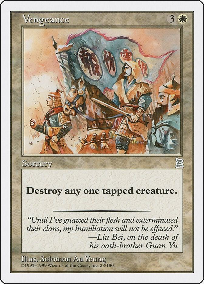 Vengeance 28 card from Portal Three Kingdoms