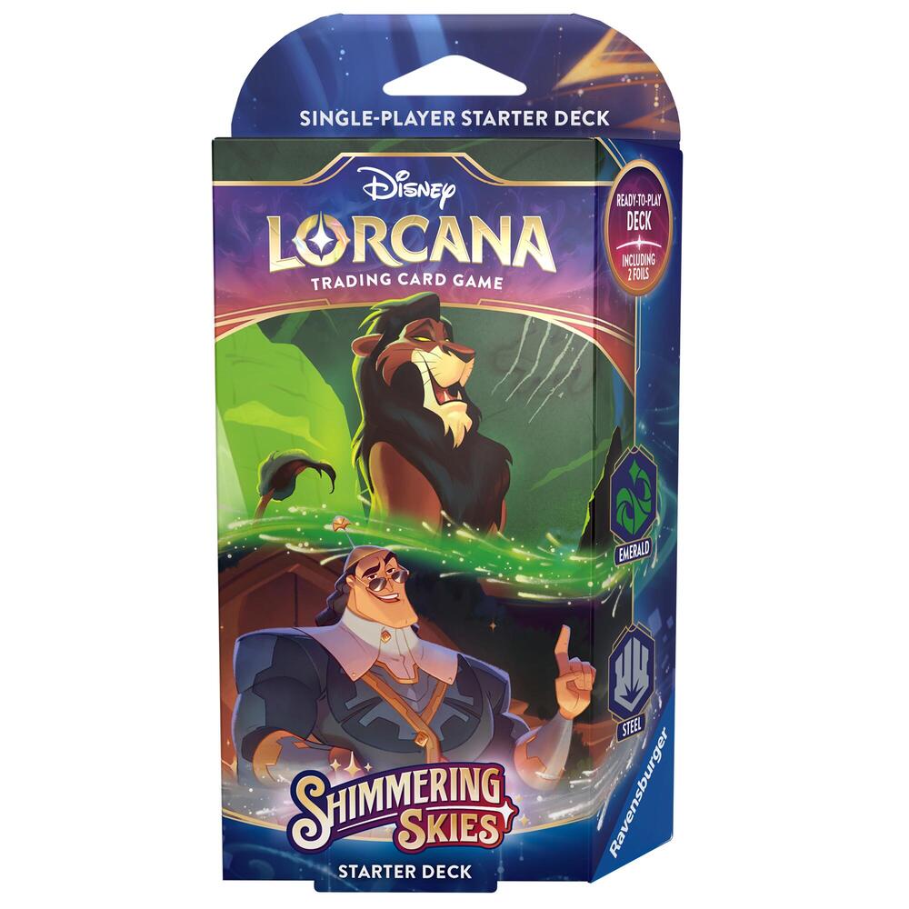 Disney Lorcana: Shimmering Skies Starter Deck (Emerald & Steel) card from Shimmering Skies